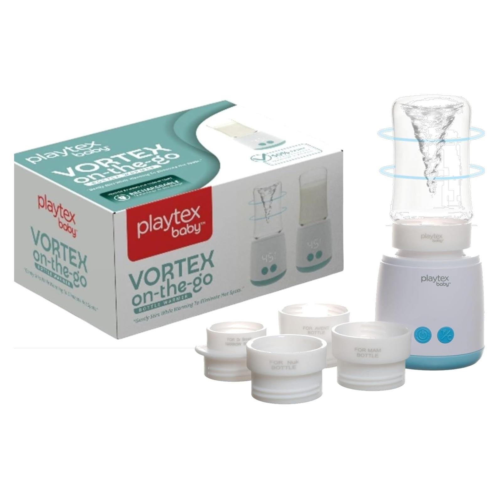 Calentador de Biberones Portátil Playtex Baby Vortex 113 ml