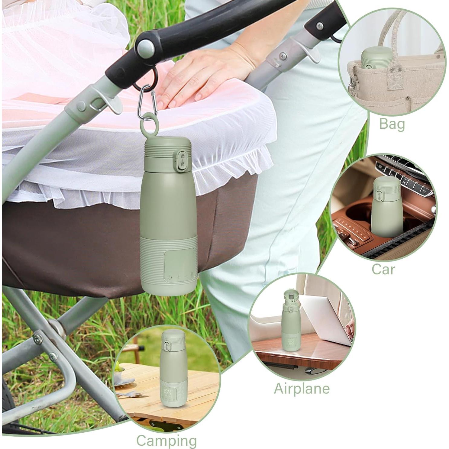 Calentador de Botellas Portátil CUXFLS 500ml - Calentamiento Rápido