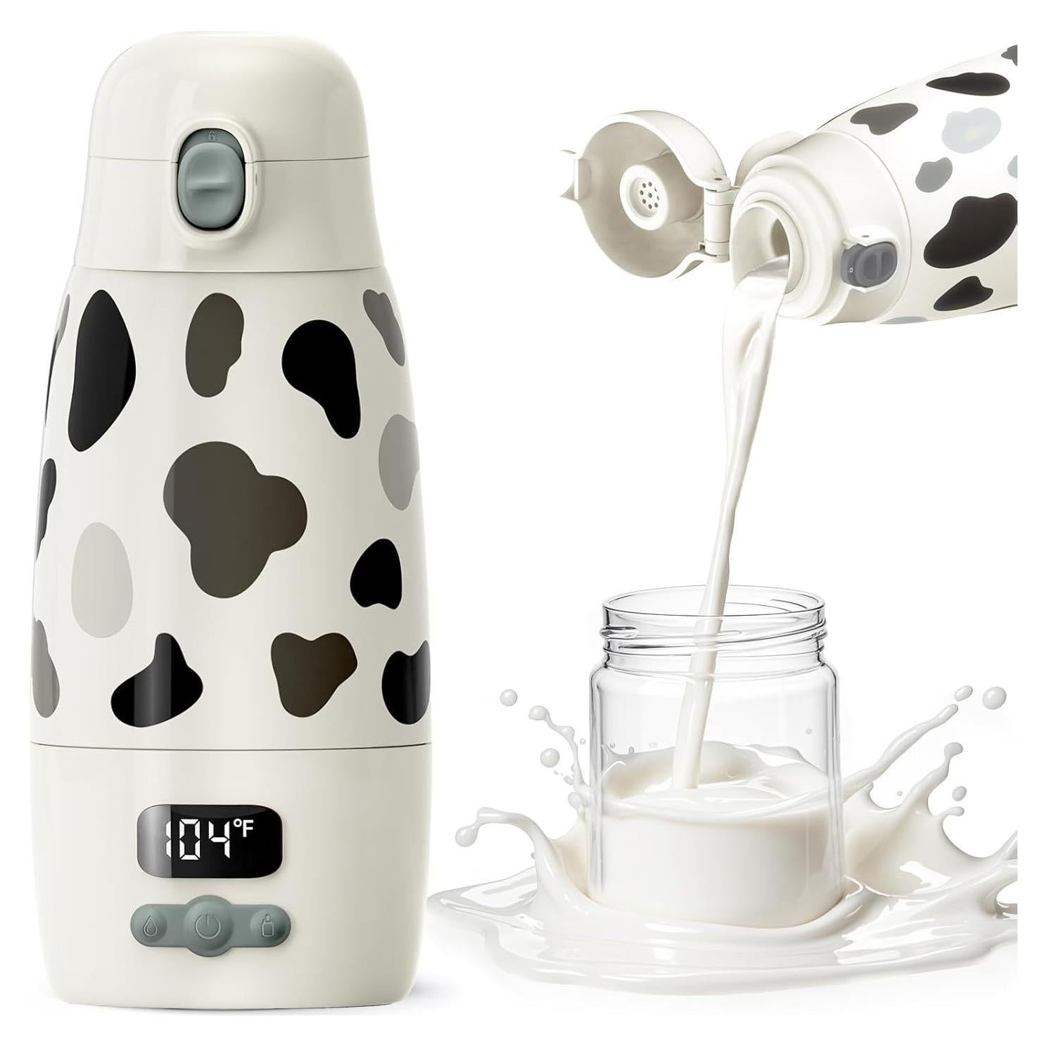 Calentador de Botellas Portátil 517ml - Carga Rápida y Aislamiento