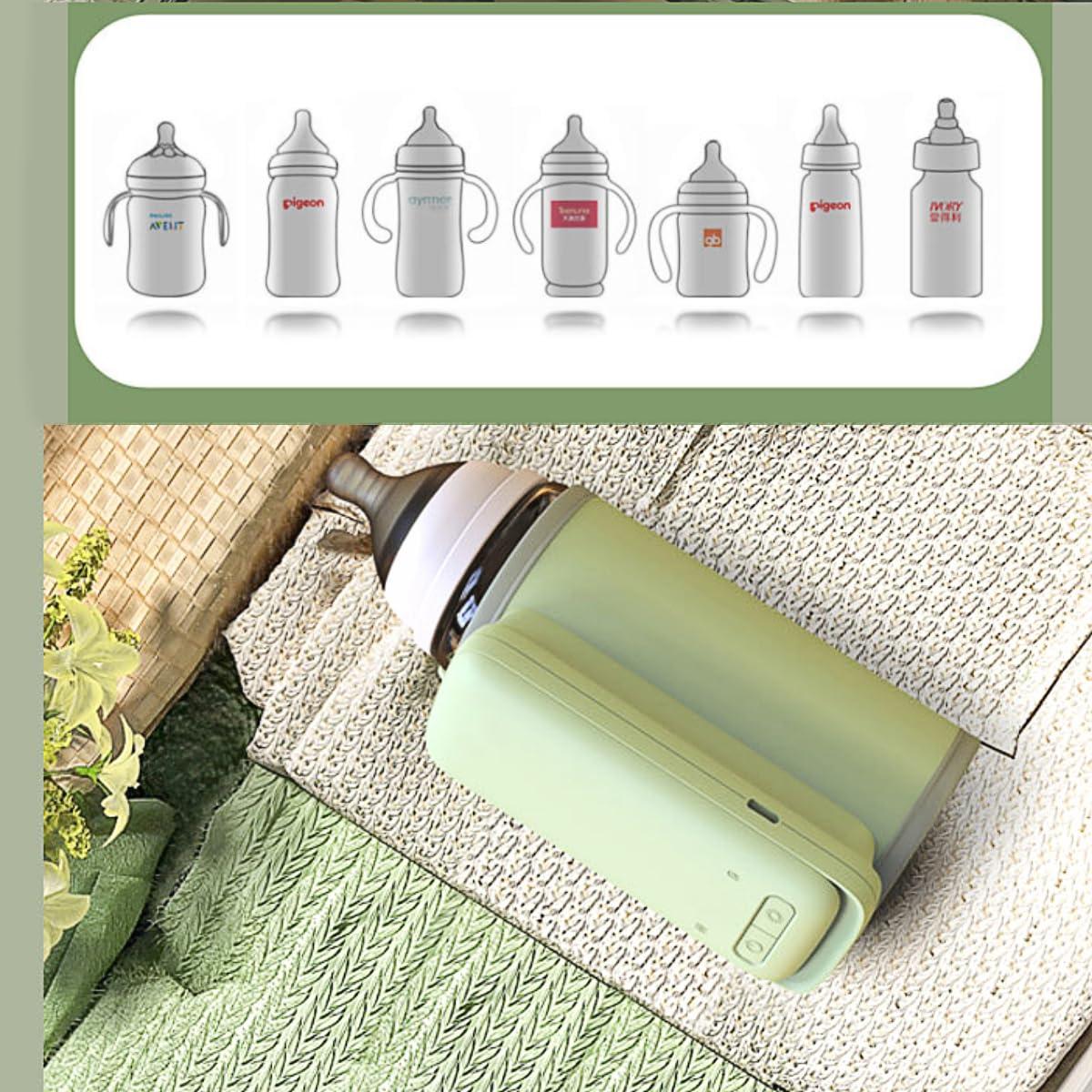 Calentador de Biberones Portátil USB 6000mAh con Pantalla LCD