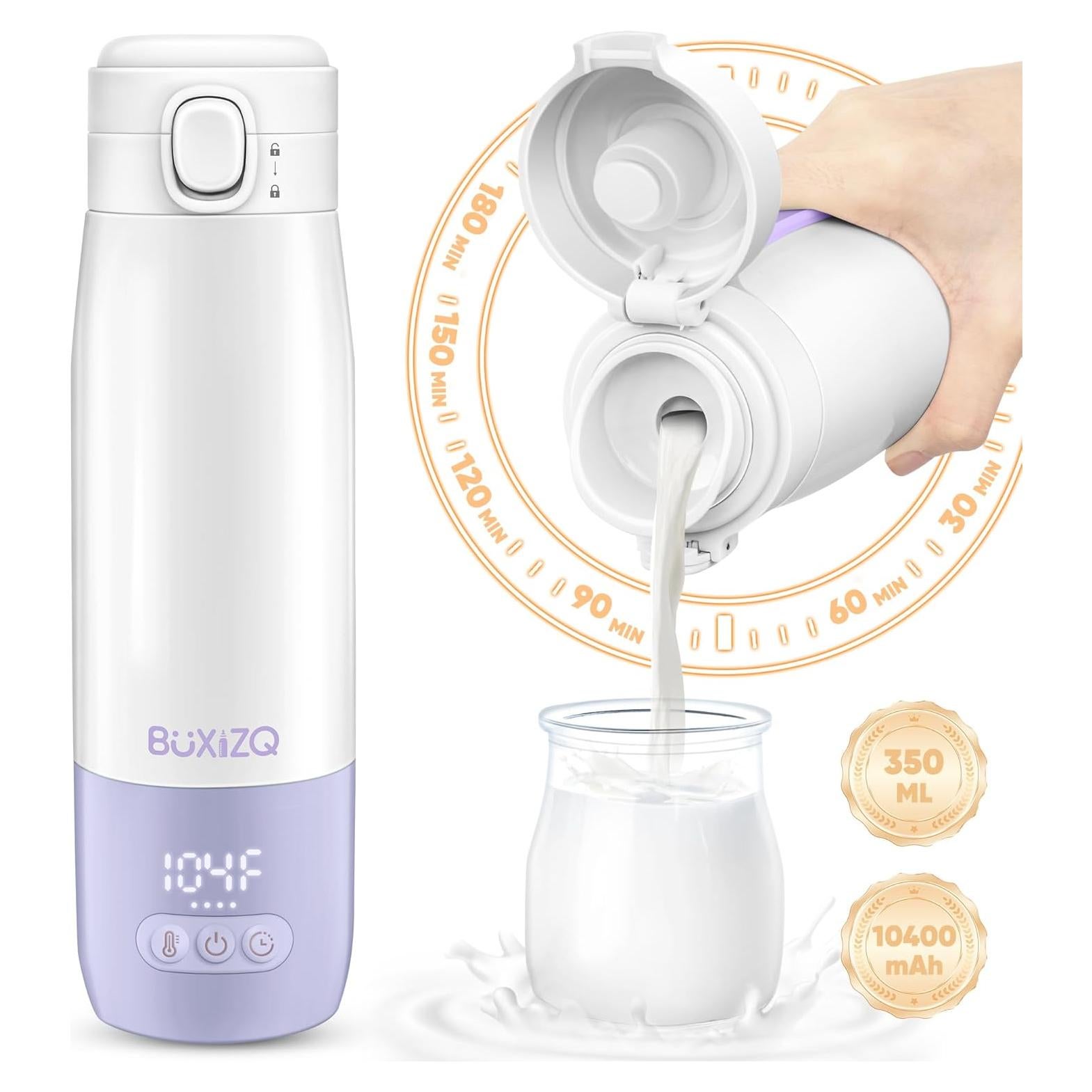 Calentador de Botellas Portátil BB-MILK 350ml - Carga Rápida