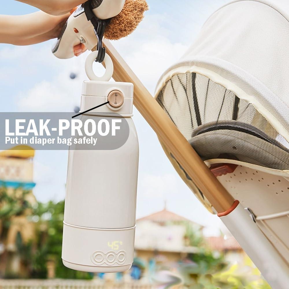 Calentador de Leche y Agua Portátil Genérico 17oz (504ml) Rápido