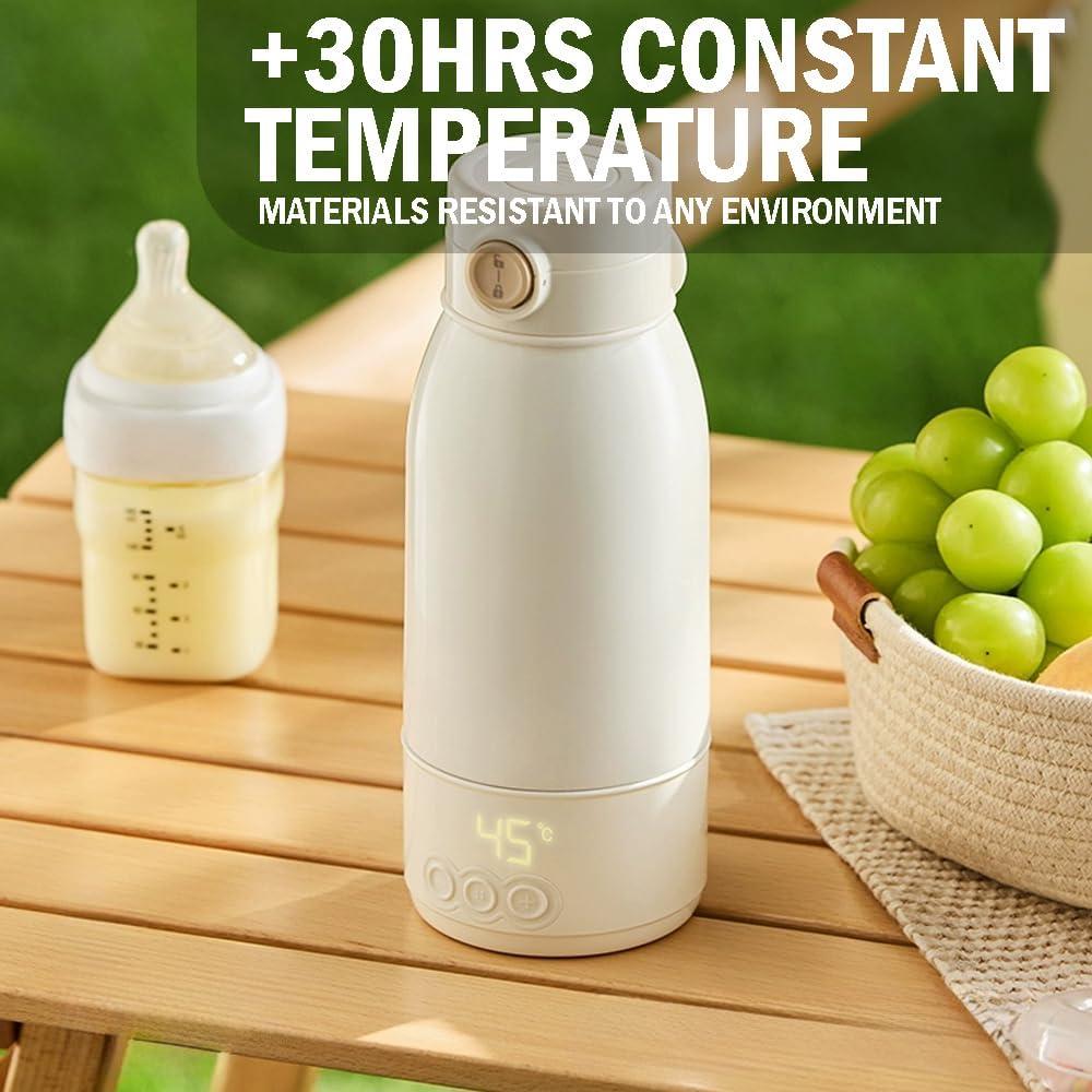 Calentador de Leche y Agua Portátil Genérico 17oz (504ml) Rápido