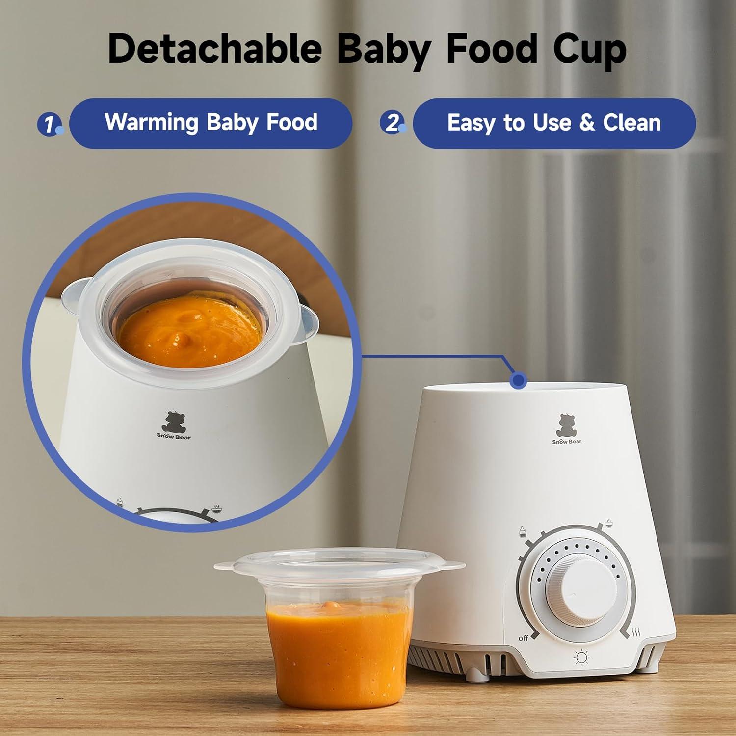 Calentador de Biberones Snow Bear HL-0607 Blanco - Rápido y Seguro
