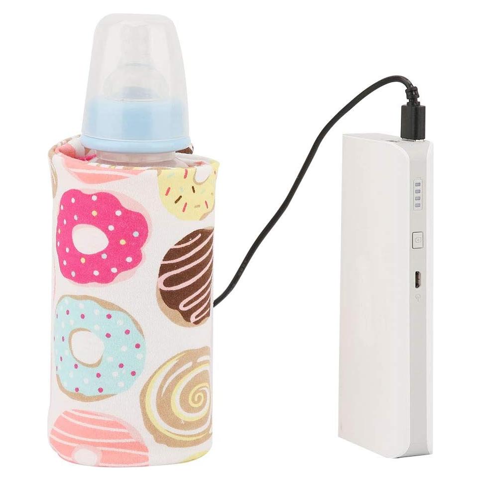 Calentador de Botellas USB Hilitand Donut para Bebés 40°C
