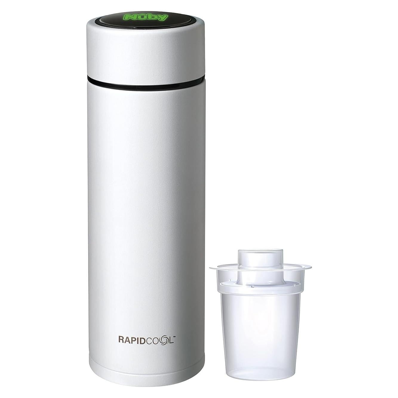 Fabricante de Biberones Portátil Nuby RapidCool - Acero Inoxidable