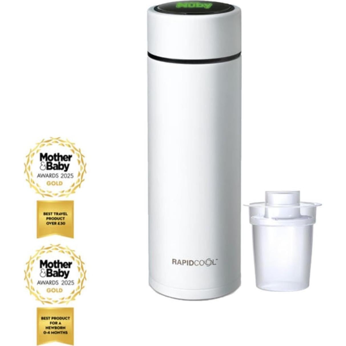 Fabricante de Biberones Portátil Nuby RapidCool - Acero Inoxidable