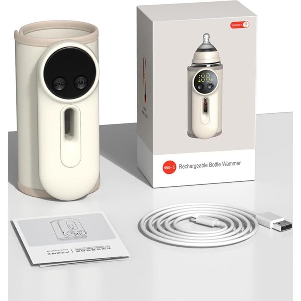 Calentador de Botellas Portátil AGWIM para Bebés 8000mAh