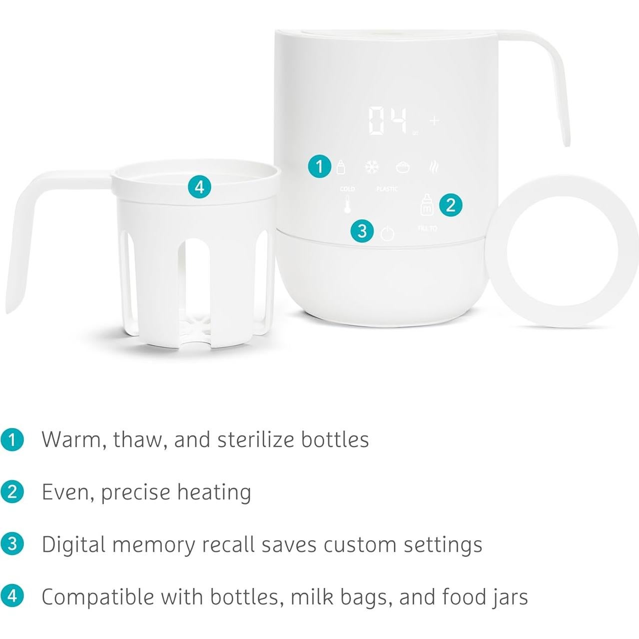 Calentador de Biberones Munchkin Precision Digital 0.99kg