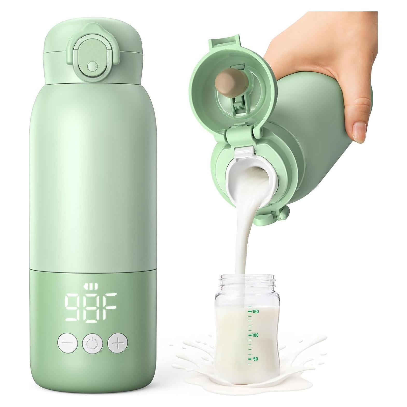 Calentador de Botellas Portátil Voice-tank 12oz 80W Acero Inoxidable