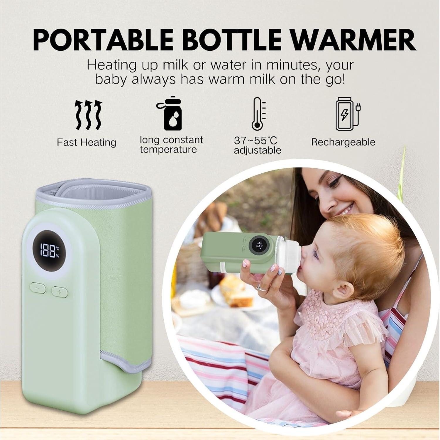 Calentador de Botellas Portátil Cozytots USB Inalámbrico 380g