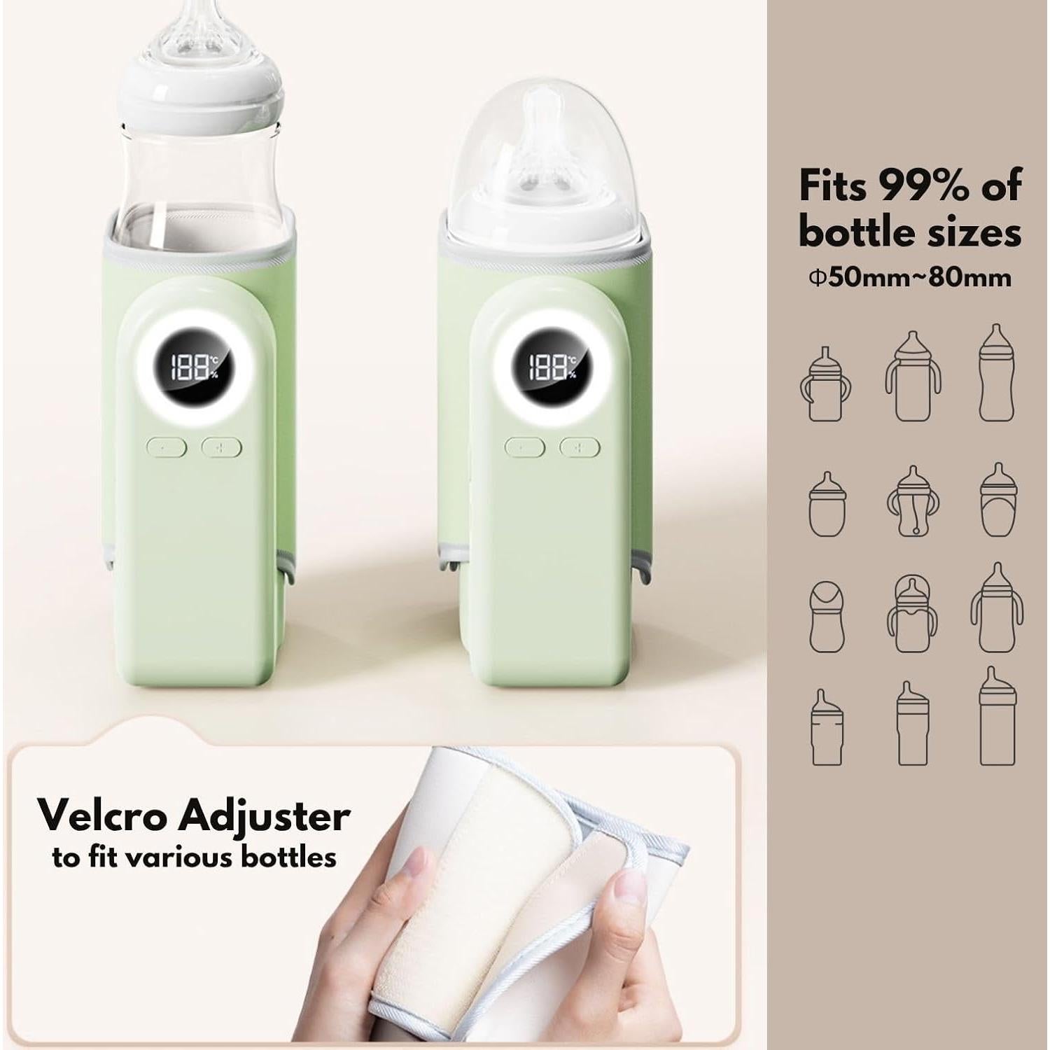 Calentador de Botellas Portátil Cozytots USB Inalámbrico 380g