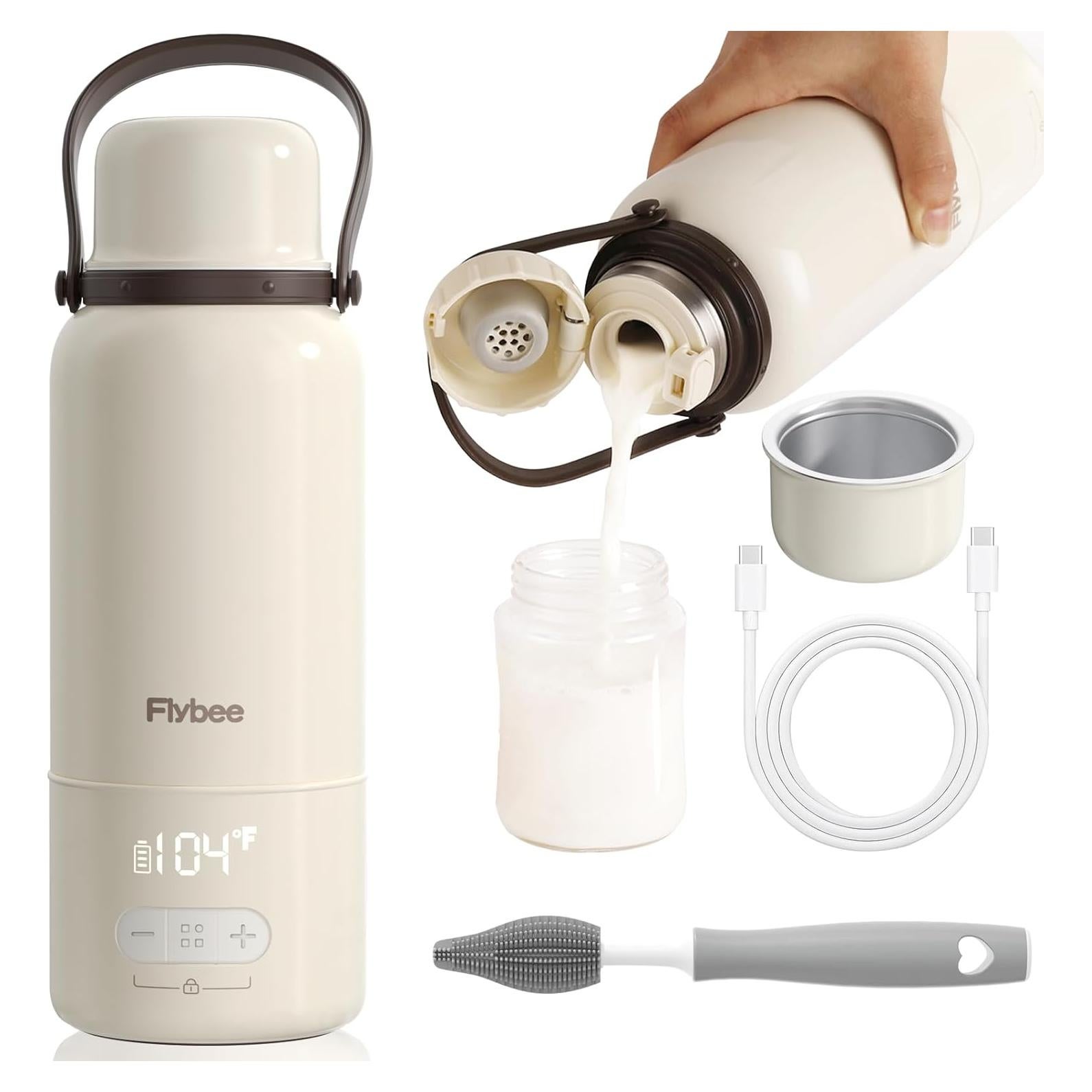 Calentador de Botellas Portátil Flybee 17oz 500mL Acero Inoxidable