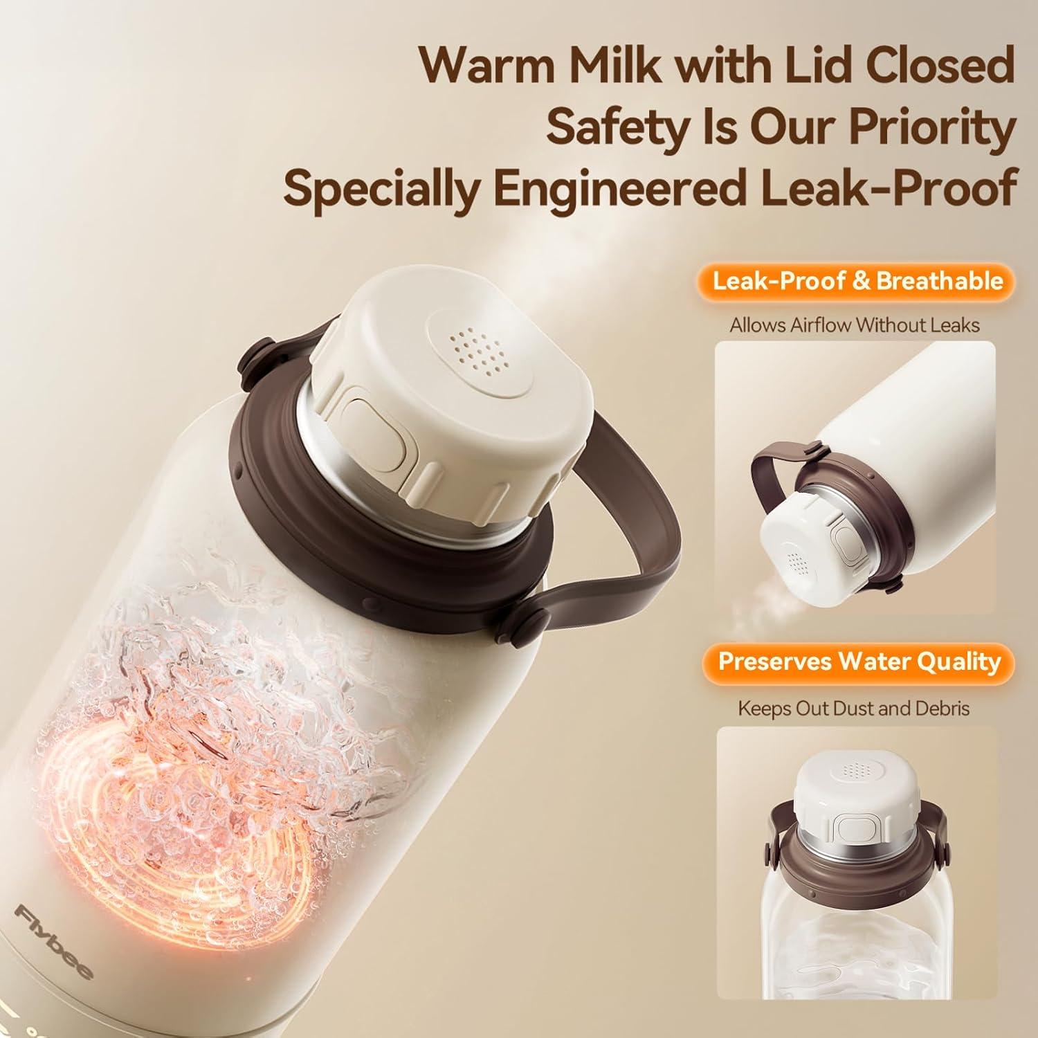 Calentador de Botellas Portátil Flybee 17oz 500mL Acero Inoxidable