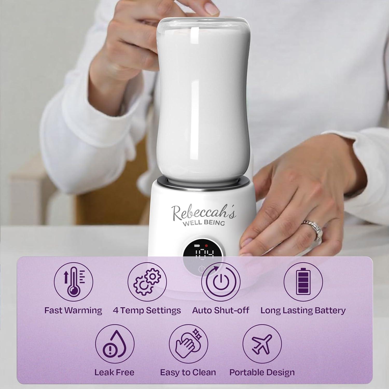 Calentador de Botellas Portátil Dr. Brown 4 Temperaturas 0.87kg