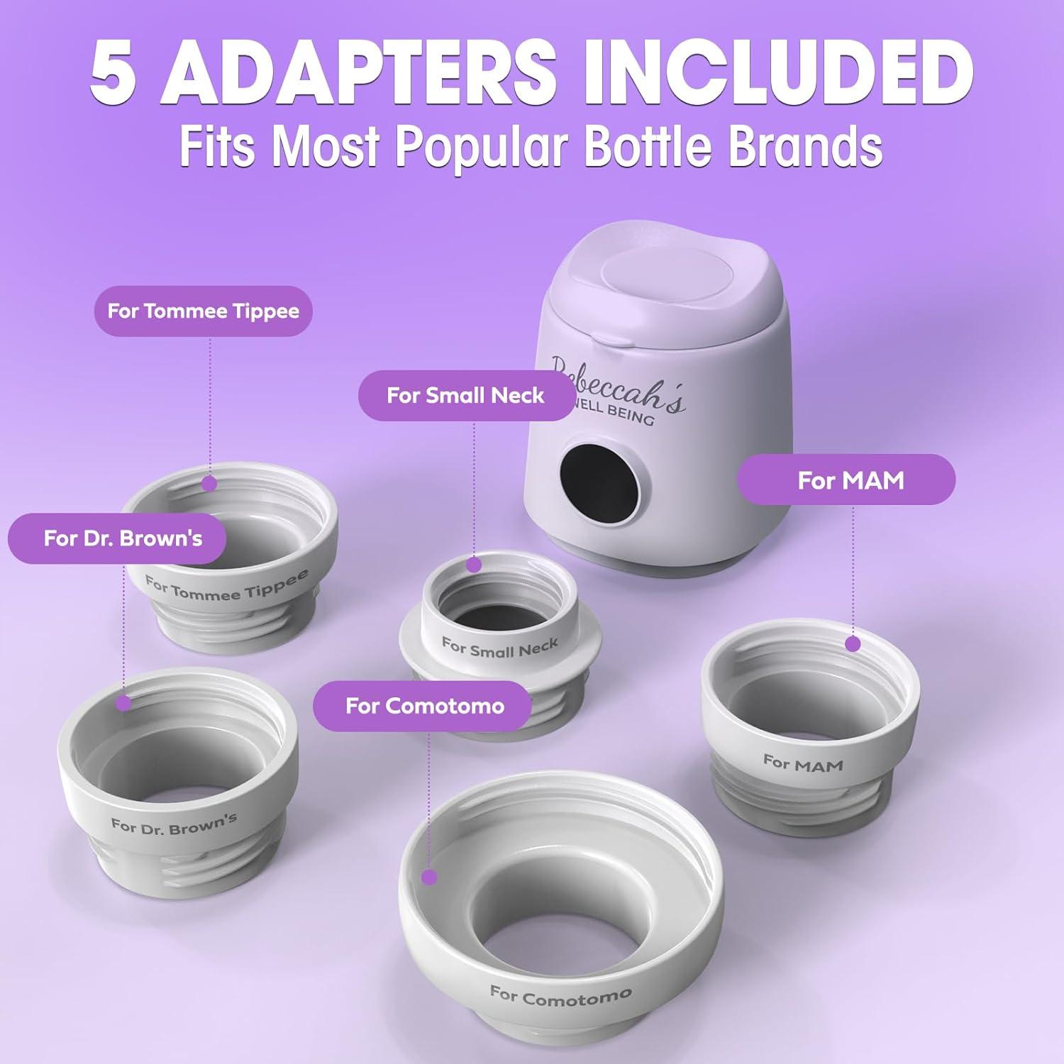 Calentador de Botellas Portátil Dr. Brown 4 Temperaturas 0.87kg