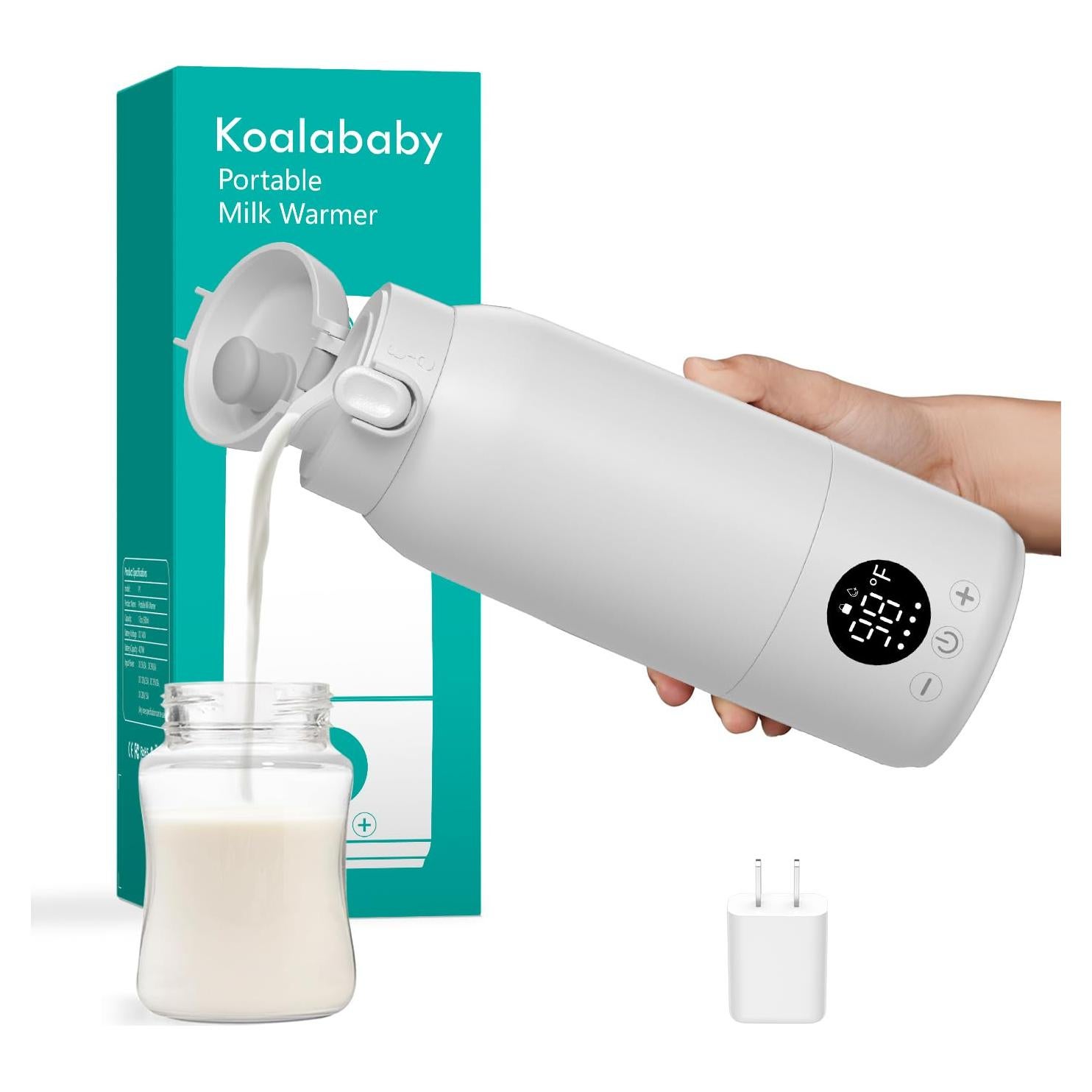 Calentador de Botellas Portátil Koalababy 500ml IPX6 Rápido