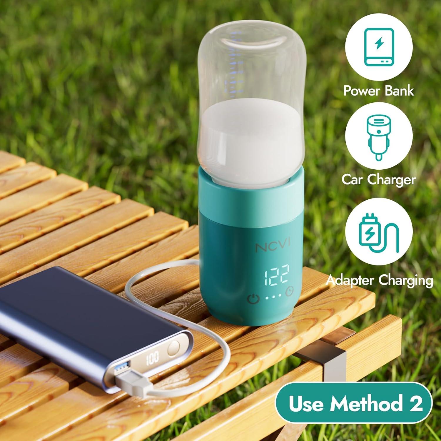 Calentador de Botellas Portátil NCVI USB para Bebés 240ml