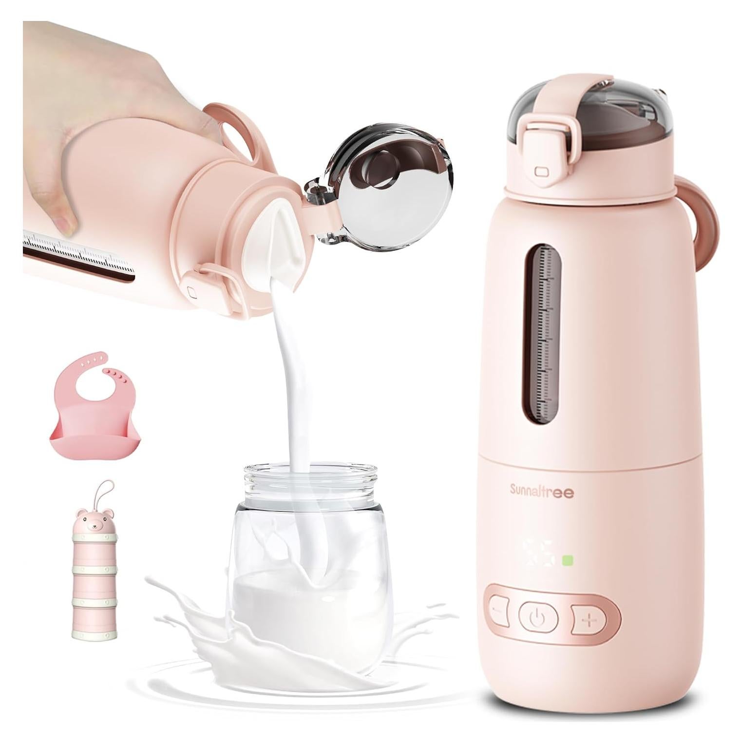 Calentador de Botellas Portátil 15000mAh para Bebés 300ml