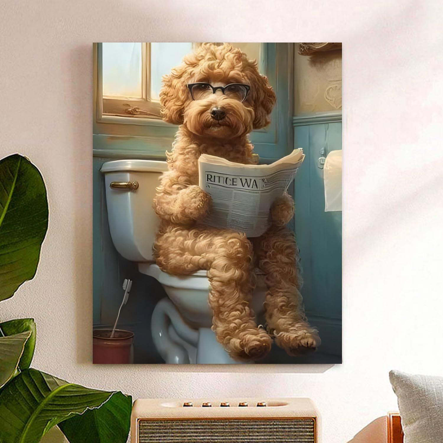 Kit de Pintura por Números Reivworl Perro 40.6x50.8 cm