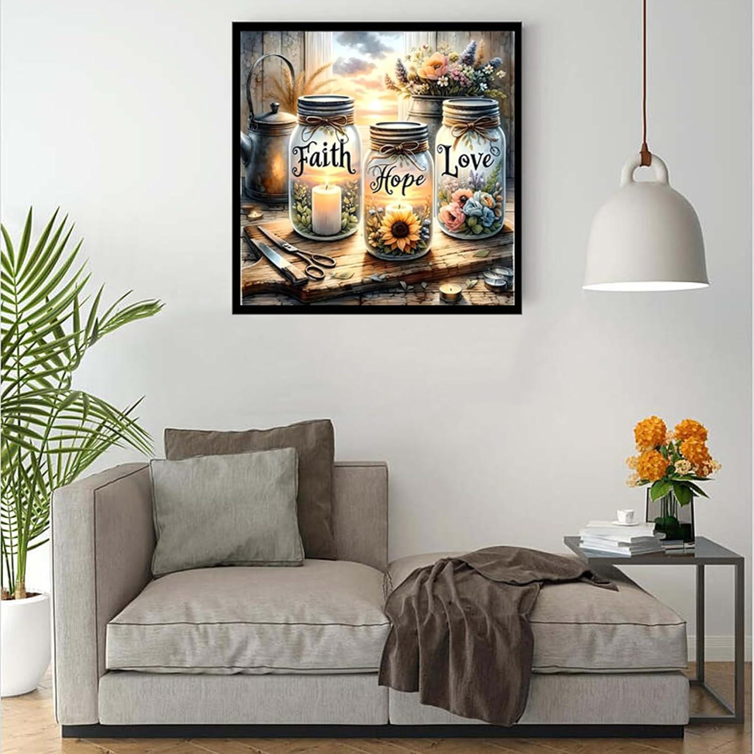 Kit de Pintura por Números GXGLLPZBY 40x40 cm Acrílica