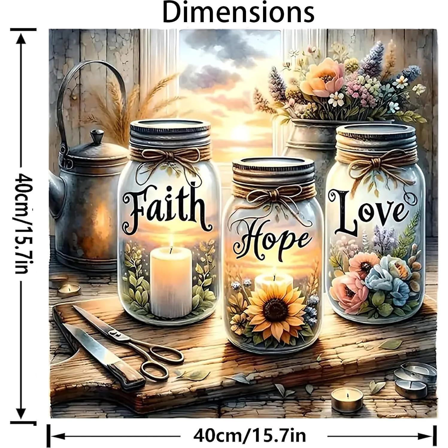 Kit de Pintura por Números GXGLLPZBY 40x40 cm Acrílica