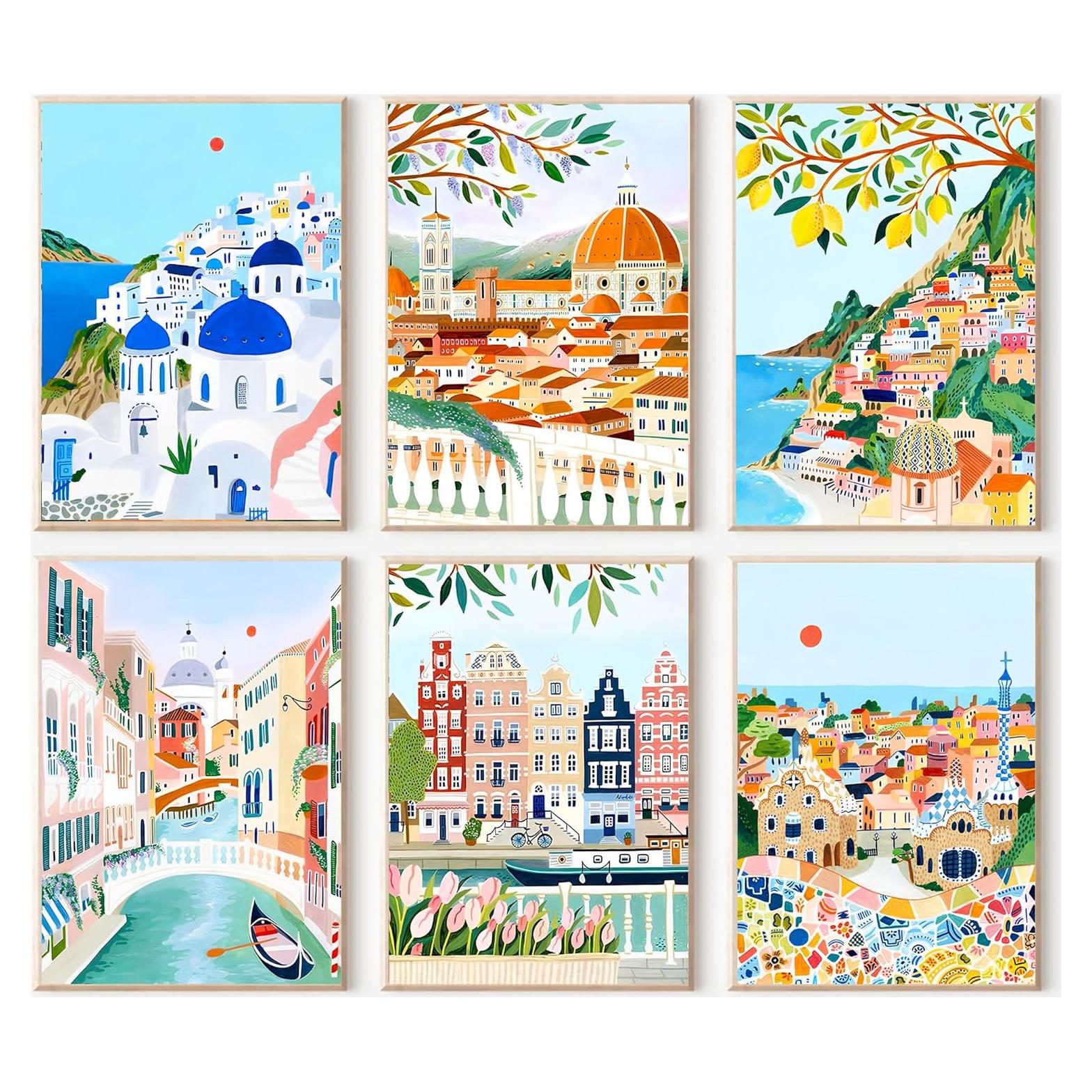 Kit de Pintar por Números para Adultos cupmod MT11587-MT11592