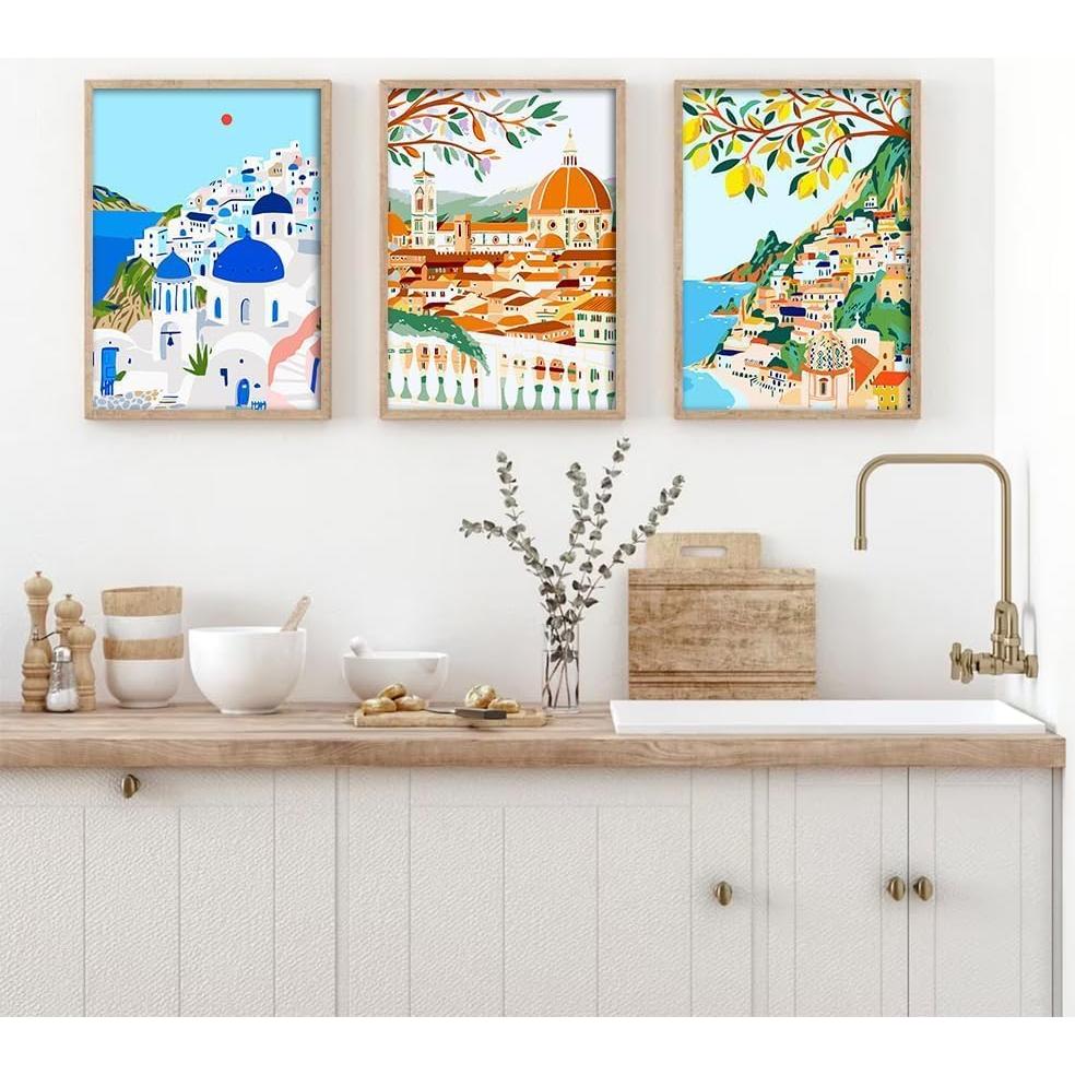 Kit de Pintar por Números para Adultos cupmod MT11587-MT11592