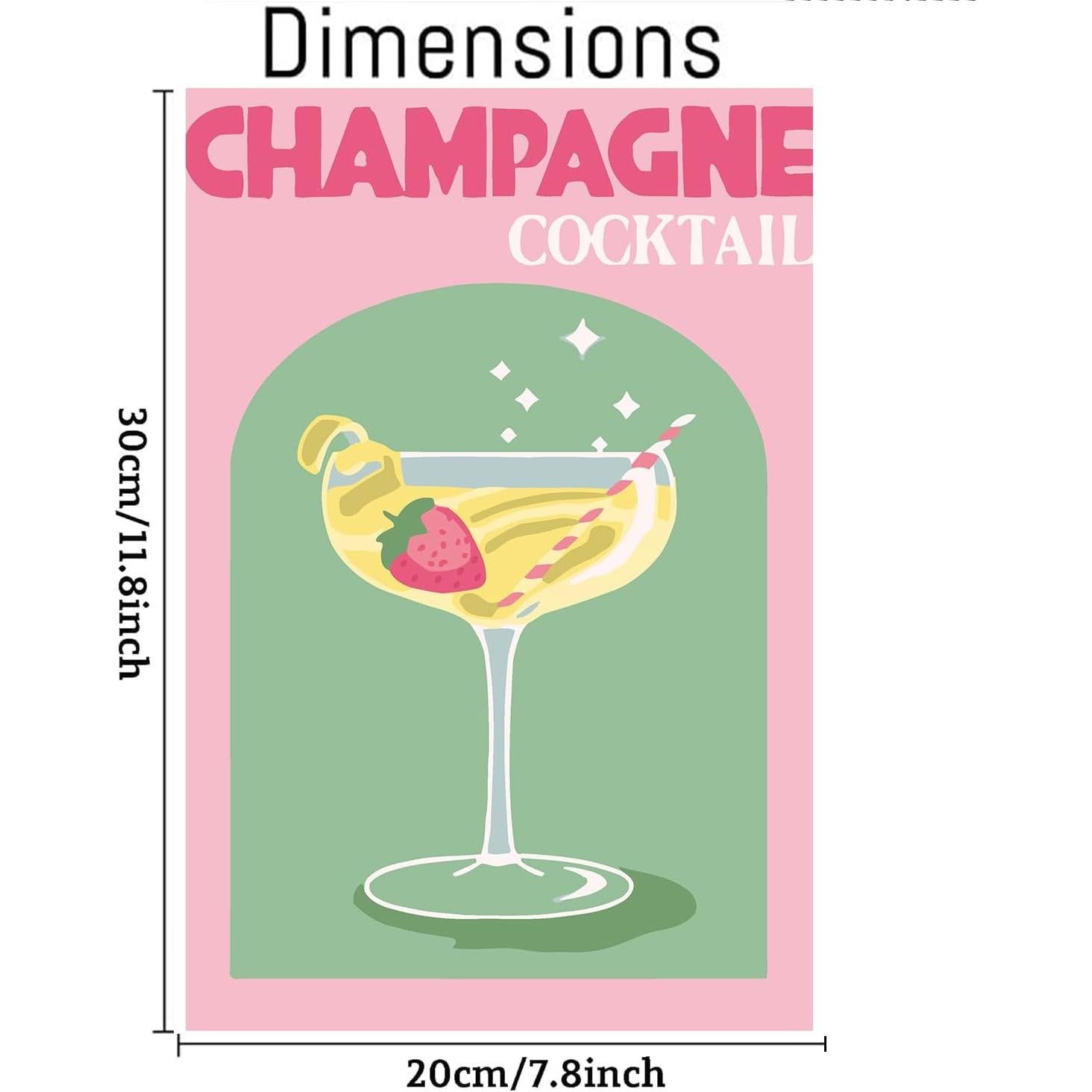 Kit de Pintura por Números Ammklfh 6 Sets 20x30 cm Adultos