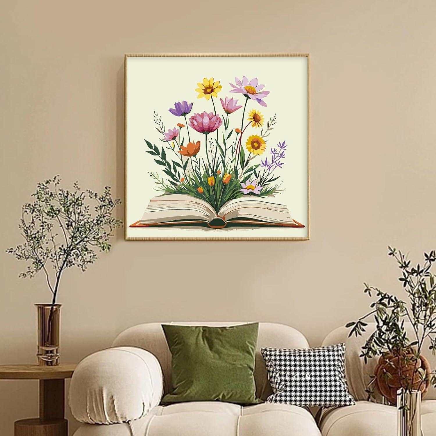 Kit de Pintura por Números Enmarcado Camocin 25.4x25.4cm