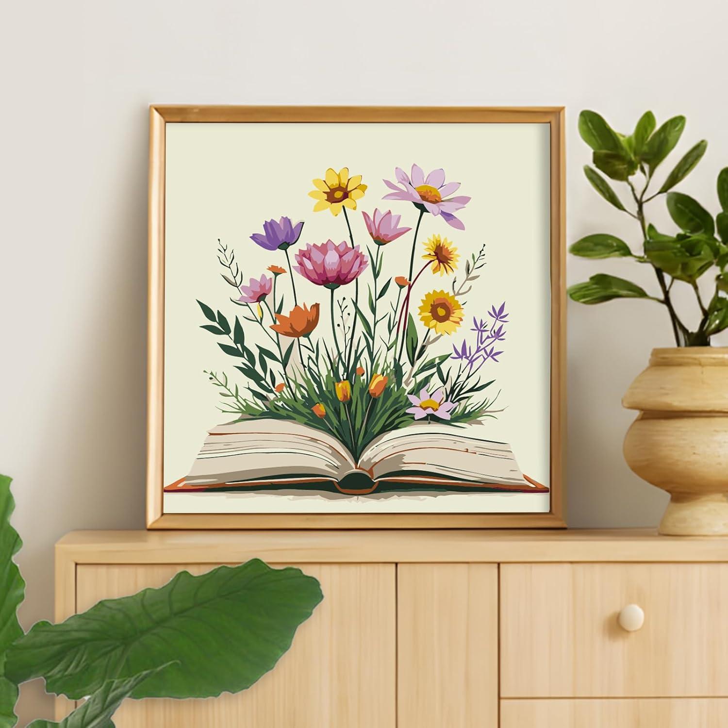 Kit de Pintura por Números Enmarcado Camocin 25.4x25.4cm