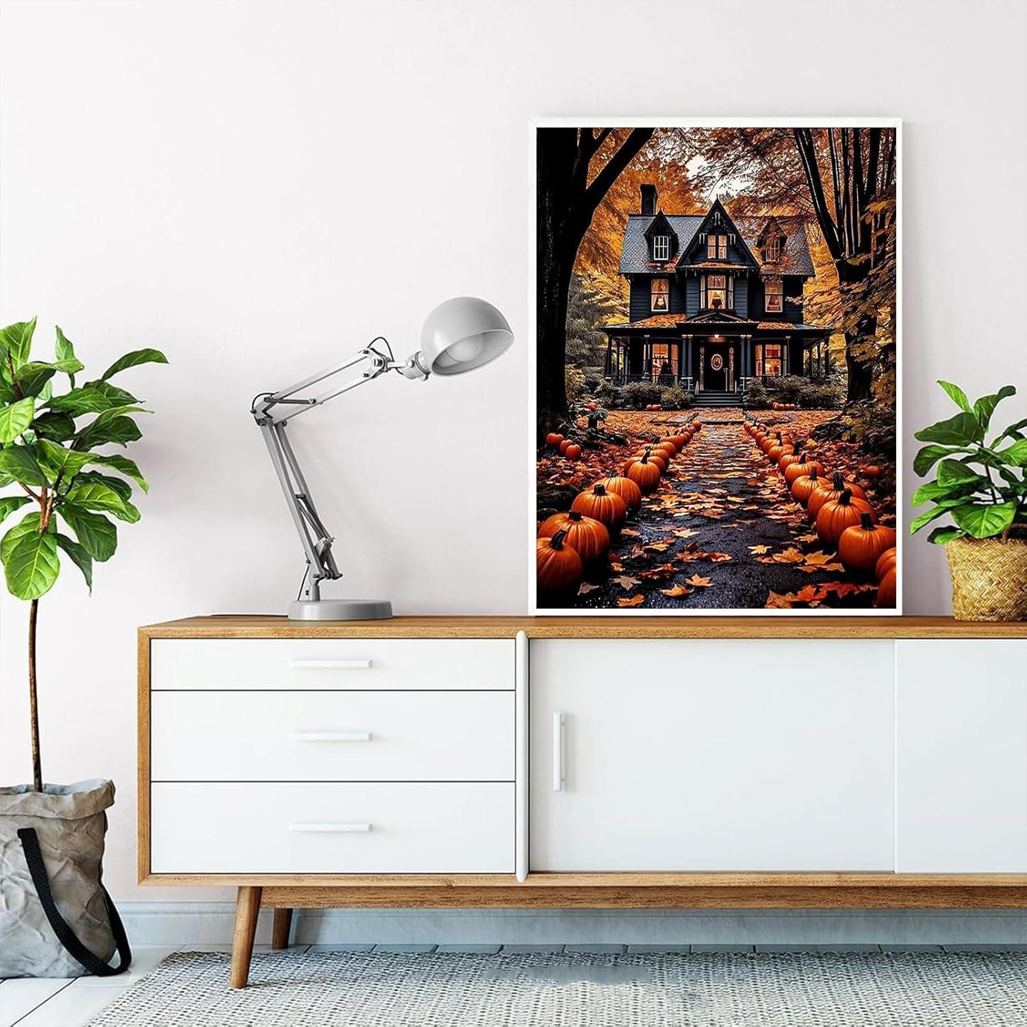 Pintura por Números HITO Halloween 40x50 cm para Adultos