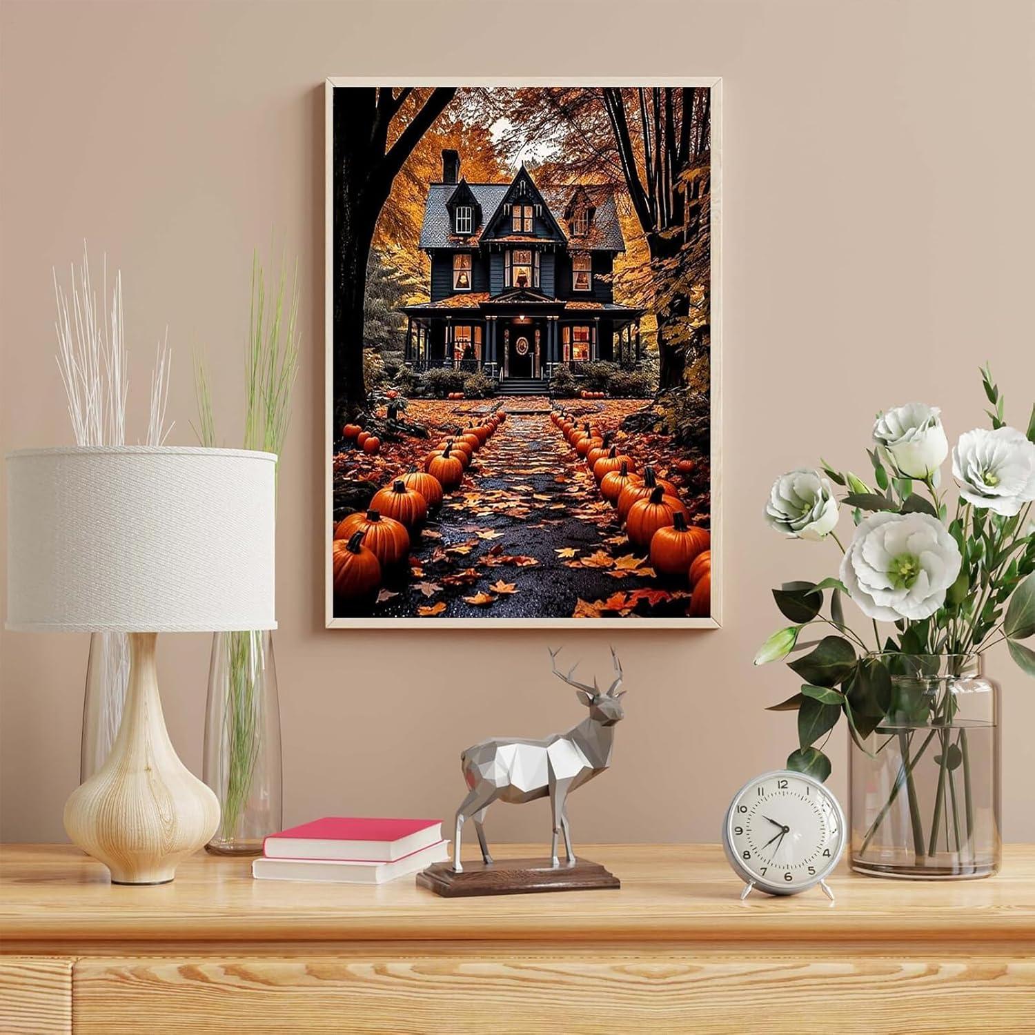 Pintura por Números HITO Halloween 40x50 cm para Adultos