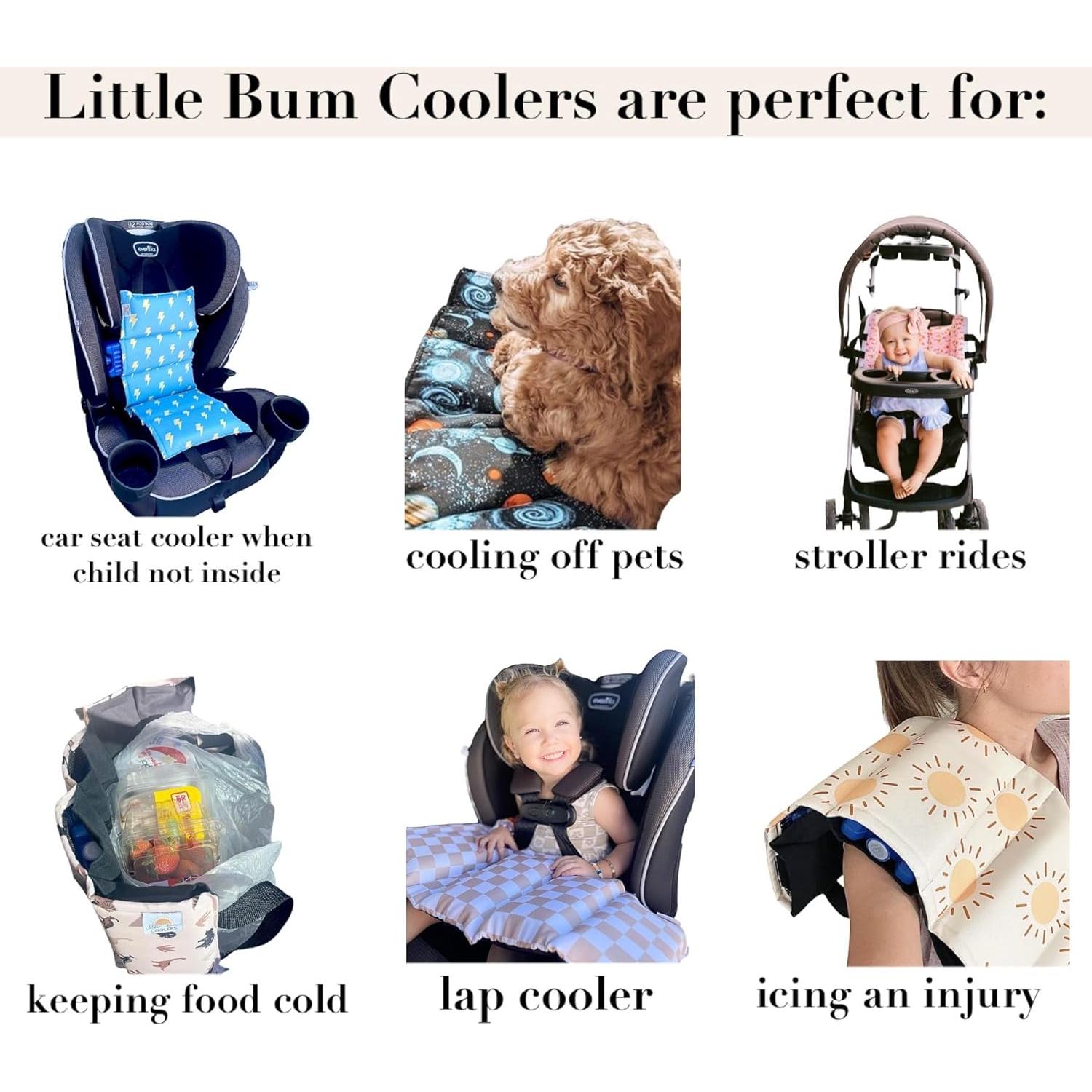 Enfriador de Asiento de Coche Little Bum Cooler Lavable 68.6x23.5cm
