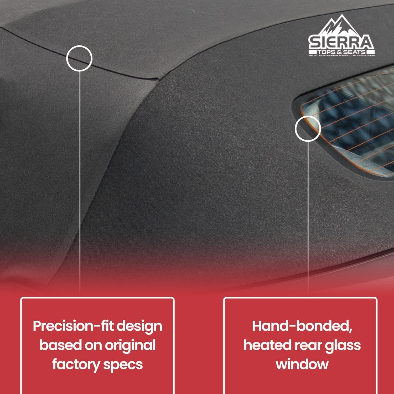 Techo Convertible Nissan 350Z 2004-2009 Sierra Auto Tops Negro