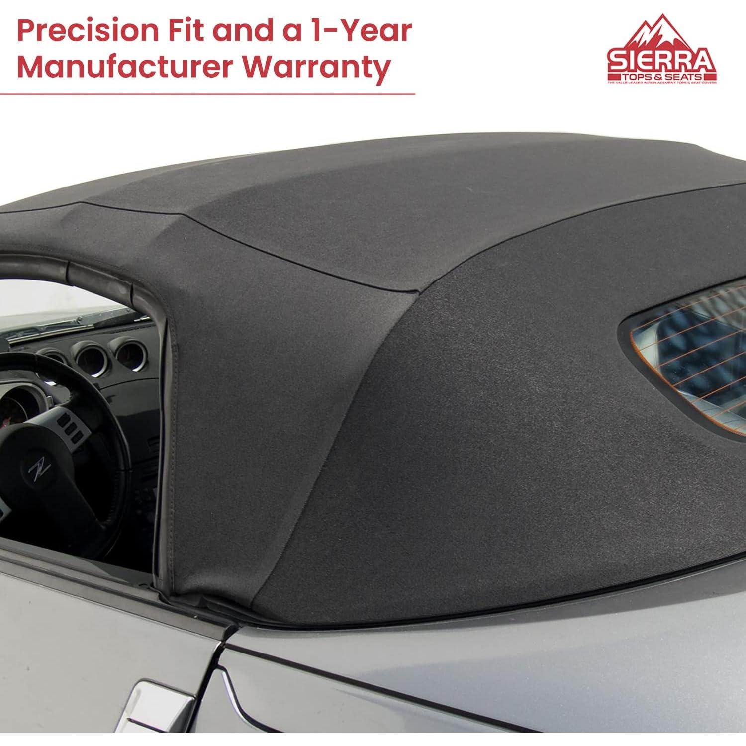 Techo Convertible Nissan 350Z 2004-2009 Sierra Auto Tops Negro