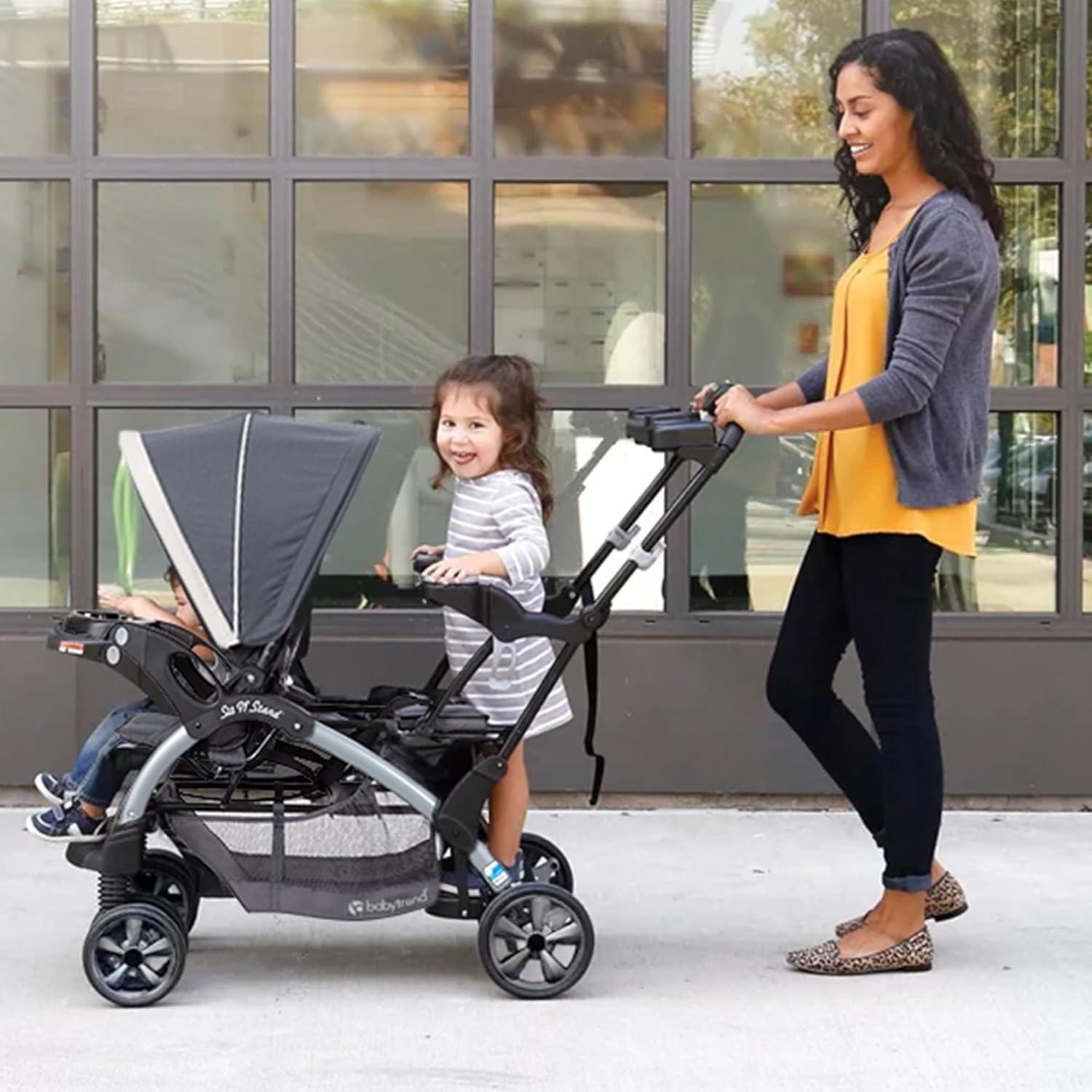 Carriola Doble Baby Trend Magnolia Plegable 2 Asientos