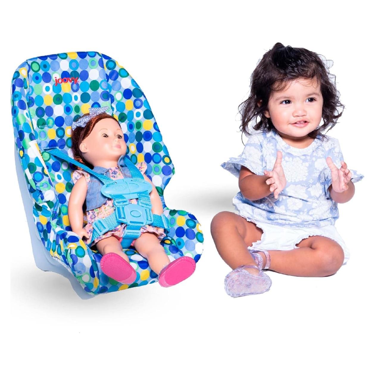 Asiento Elevador de Juguete Joovy Azul con Arnés 5 Puntos