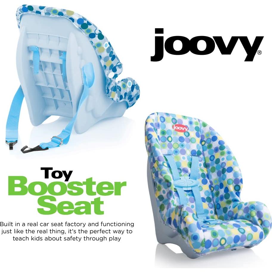 Asiento Elevador de Juguete Joovy Azul con Arnés 5 Puntos