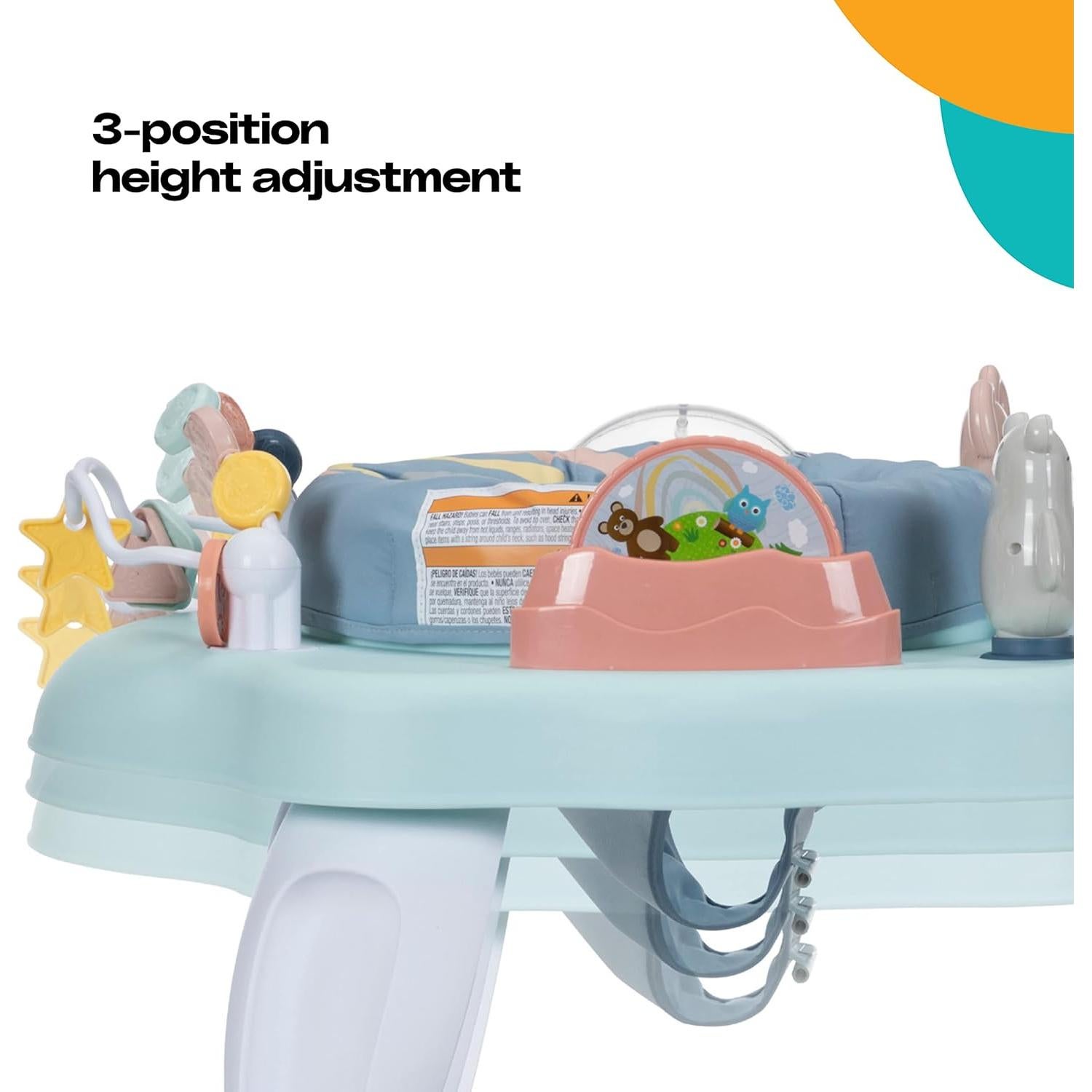 Centro de Actividad Estacionario Cosco Play-in-Place Arcoíris