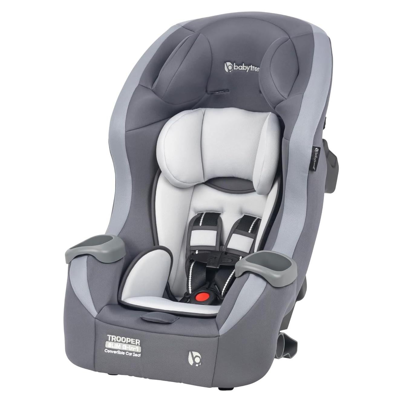 Silla de Auto Convertible Baby Trend Trooper Slim 3-en-1 Gris