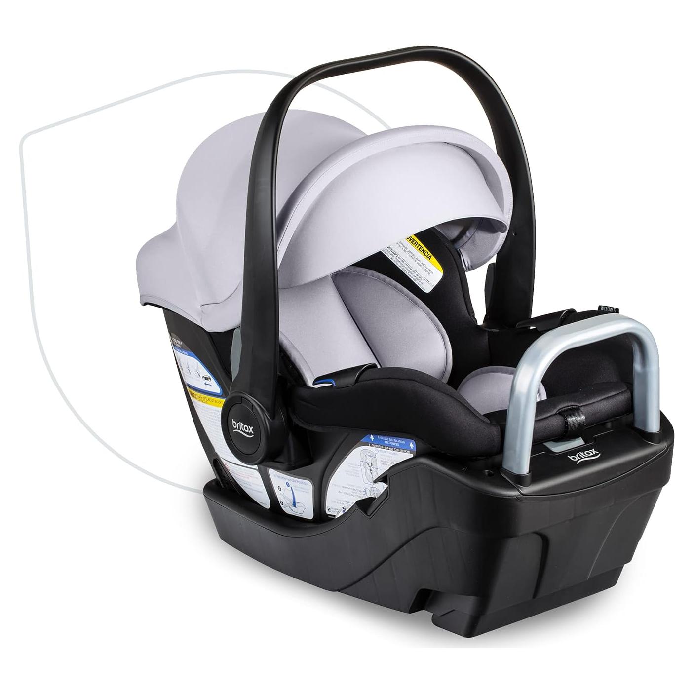 Asiento de auto para infantes Britax Willow S Onyx Glaciar