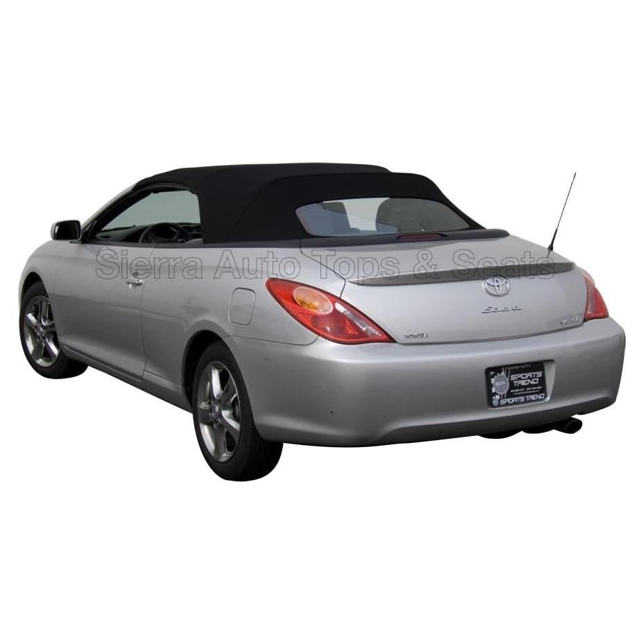 Techo Convertible Toyota Solara 2004-2009 Sierra Auto Tops Negro