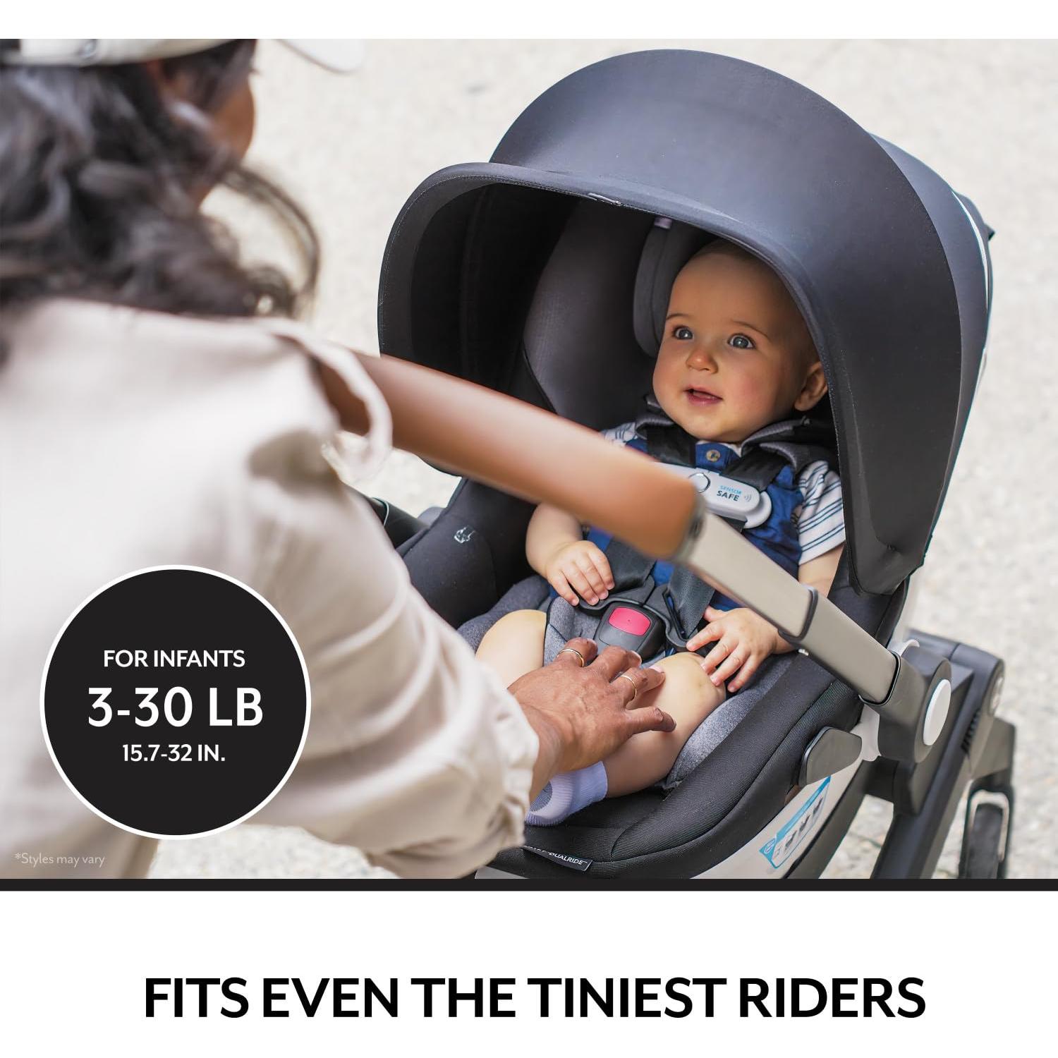 Asiento de Auto y Carrito Evenflo Gold Shyft DualRide Rosa