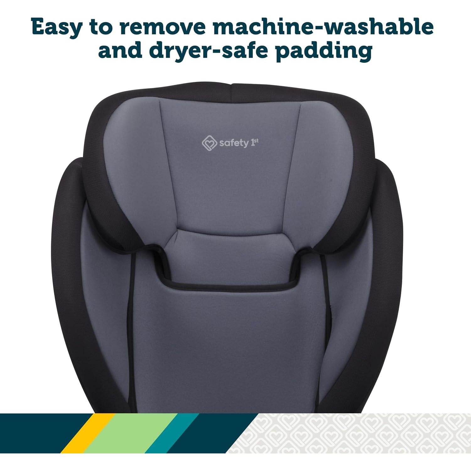 Asiento de automóvil elevador 2 en 1 Safety 1st Grow and Go, 18.14-45.36 kg, Arena Negra