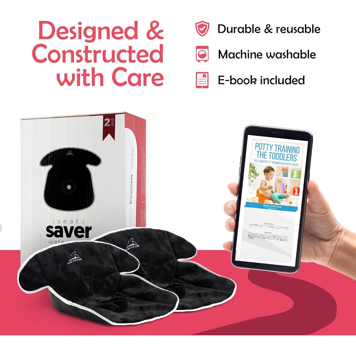 Cojines para Asiento de Auto Paddle Pads - 4 Unidades Impermeables