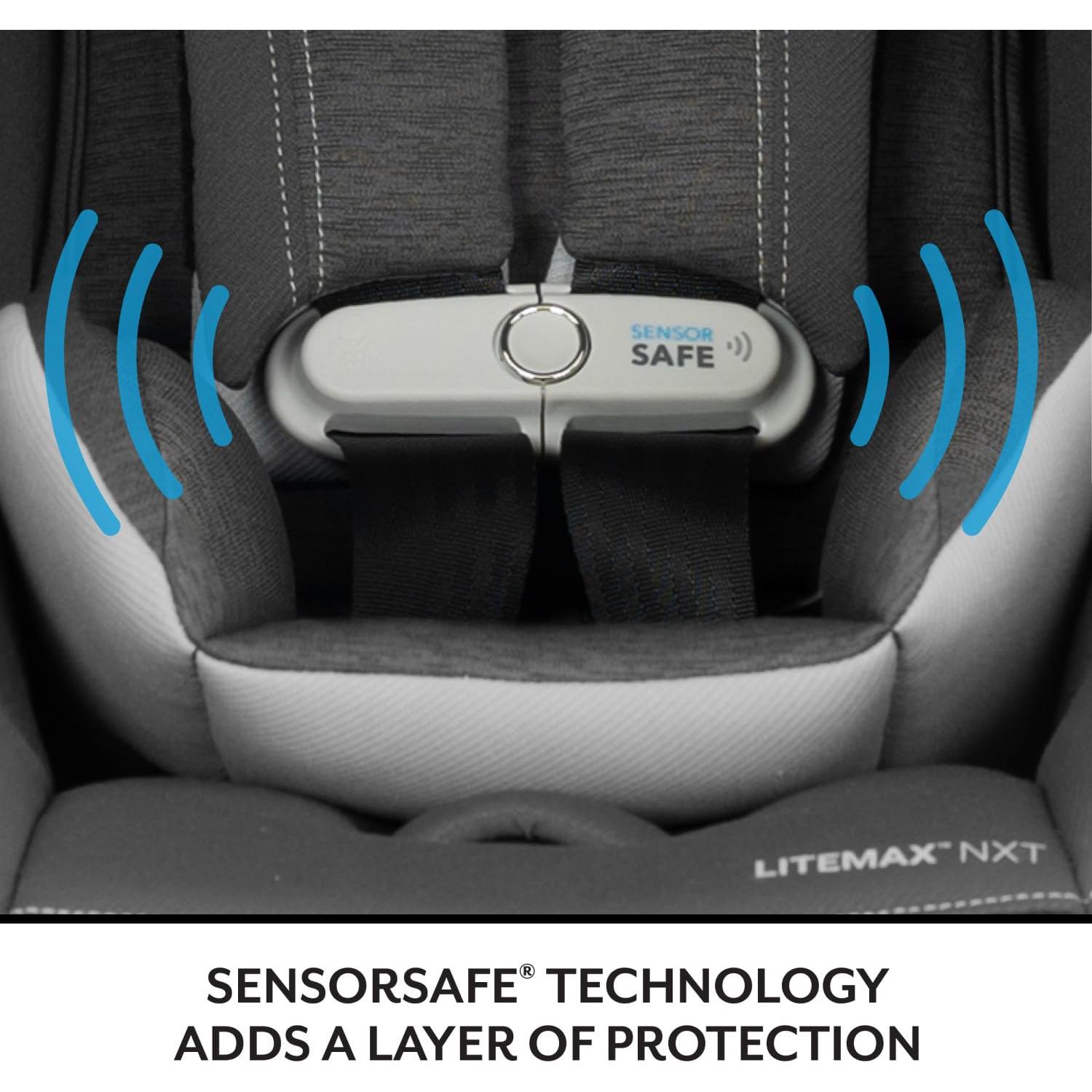 Asiento de Auto para Bebés Evenflo LiteMax NXT con SensorSafe