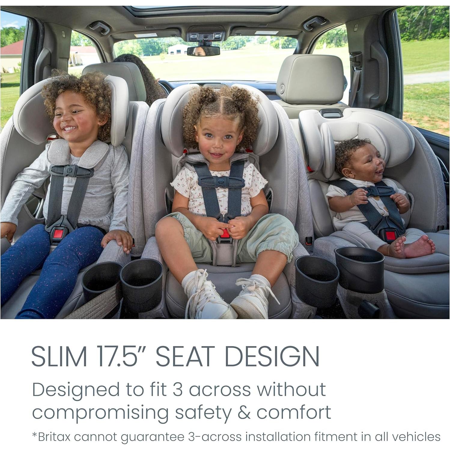 Asiento de Auto Britax One4Life Slim 10 Años, 44.5 cm