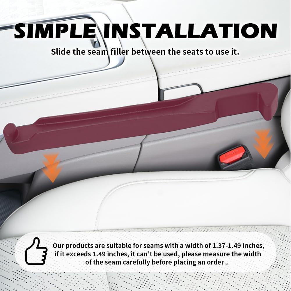 Organizador Relleno Espacio Asientos Coche YGDMD Rojo 39.5cm