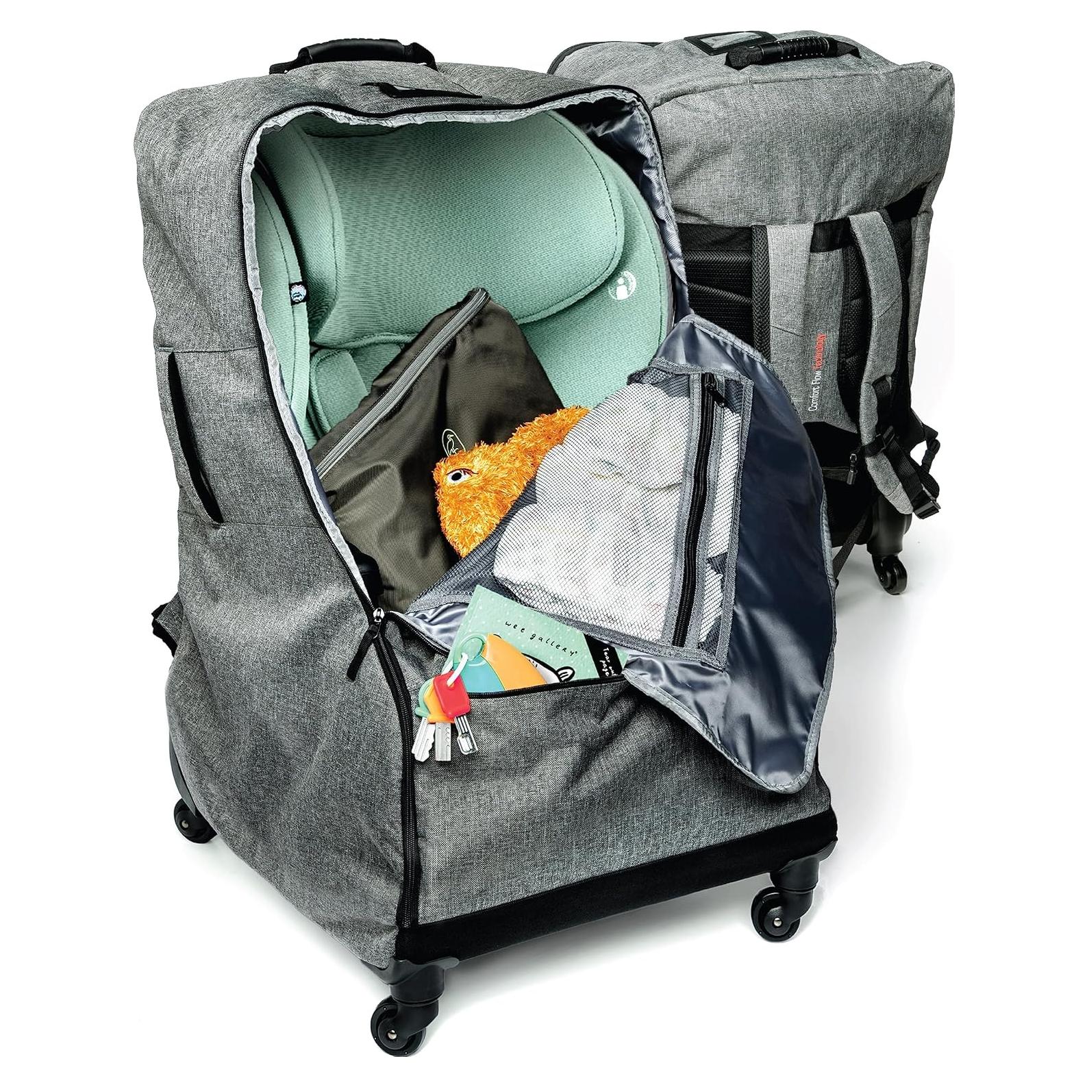 Bolsa de Viaje para Asiento de Auto The Little Stork AerCas 3 en 1